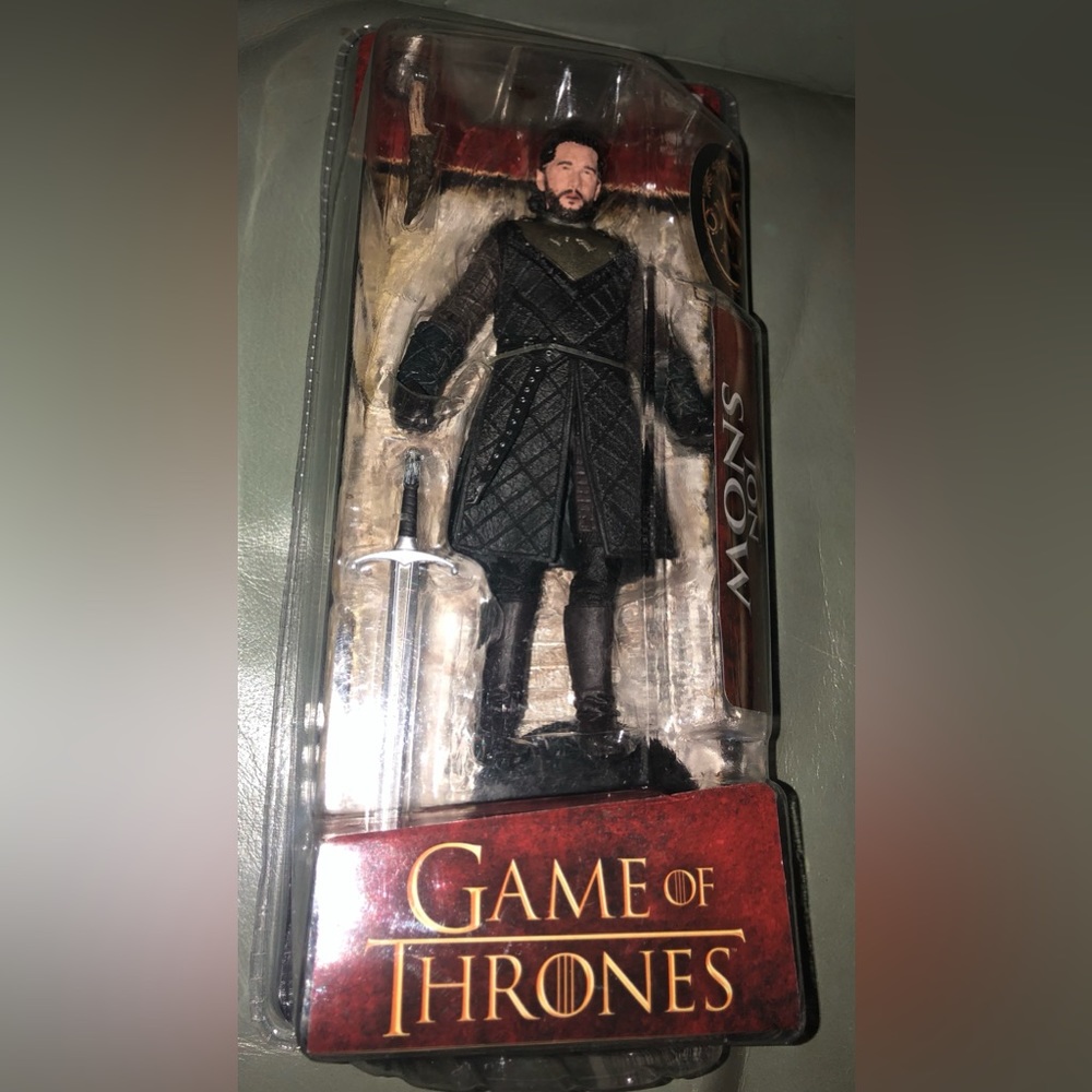 GAME OF THRONES JON SNOW MCFARLANE TOYS FIGURE NEW